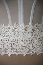 tramezzo macrame anche bianco seta Foto 3