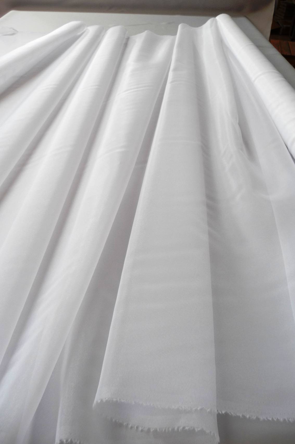 organza 100 poliestere cm 152 bianco Art U520BC